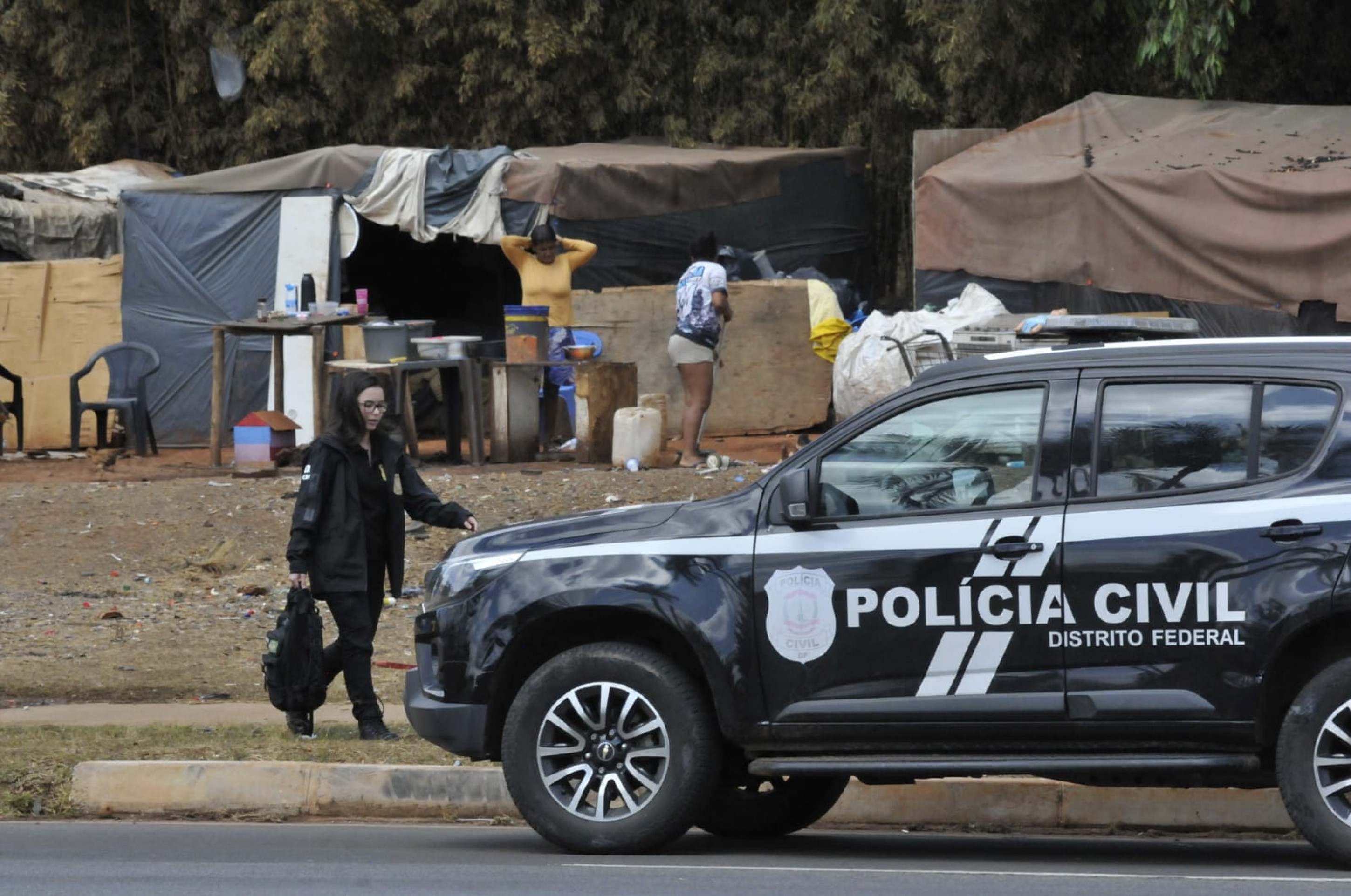 Três pessoas são baleadas na 611 Norte, perto da Colina da UnB 