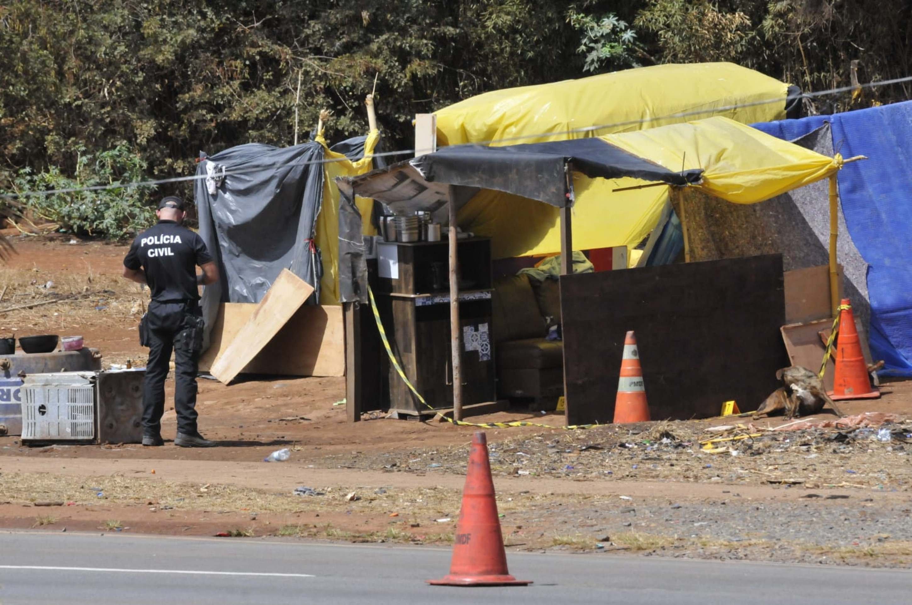 Três pessoas são baleadas na 611 Norte, perto da Colina da UnB 