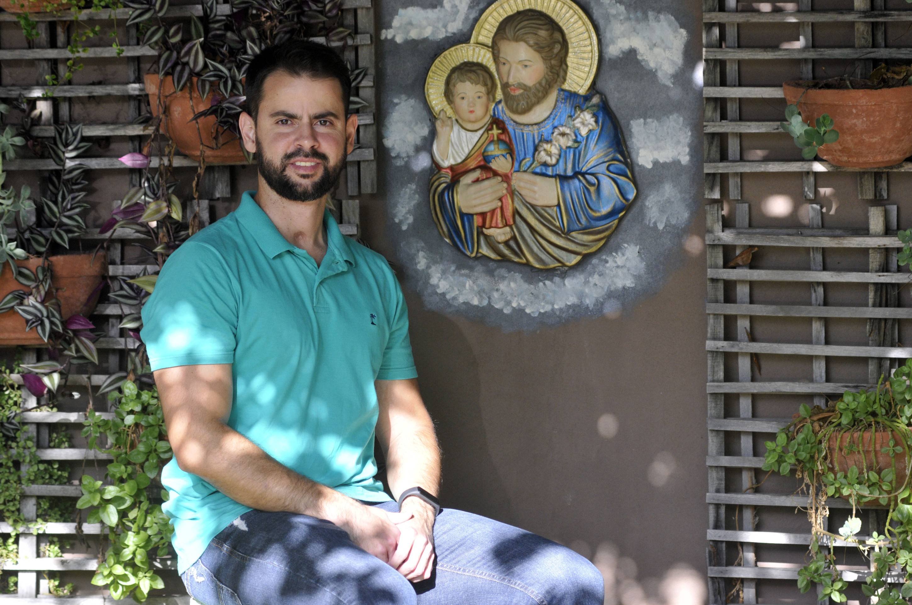 O apoio familiar e a fé foram os pilares de Leonardo Arantes durante a espera por um transplante