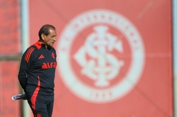 Ramón Díaz, técnico do Internacional -  (crédito: Ricardo Duarte/Internacional)