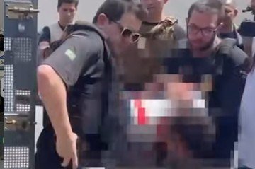 A Secretaria da Segurança Pública informou que ainda não está esclarecida a participação do detido no crime, se como um dos autores dos disparos ou em outra função -  (crédito: Divulgação/Rede social )