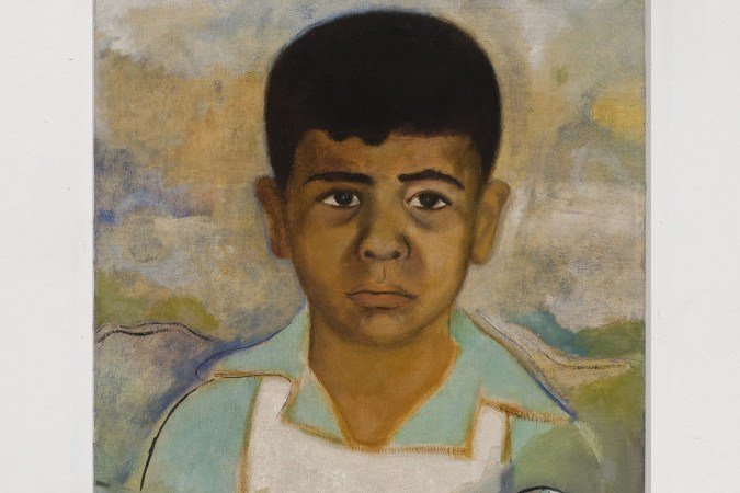 Pintura de Dori aos três anos feita pelo pai, Dorival Caymmi, ilustra a capa do álbum -  (crédito: Divulgação/Biscoito Fino)