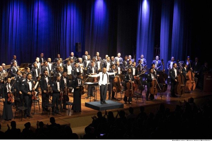 A Orquestra Sinfônica da FAB  participa do musical O fantasma da ópera — In concert
