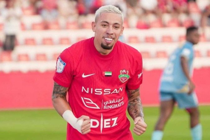 Guilherme Bala chegou ao Shabab Al Ahli em 2021  -  (crédito: Foto: Divulgação )