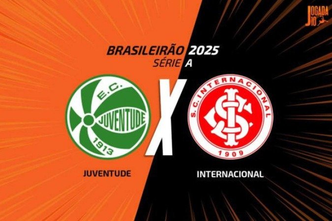 Juventude e Internacional se enfrentam, neste sábado (27), no Alfredo Jaconi pela 25ª rodada do Brasileirão -  (crédito: Foto: Arte / Jogada10)