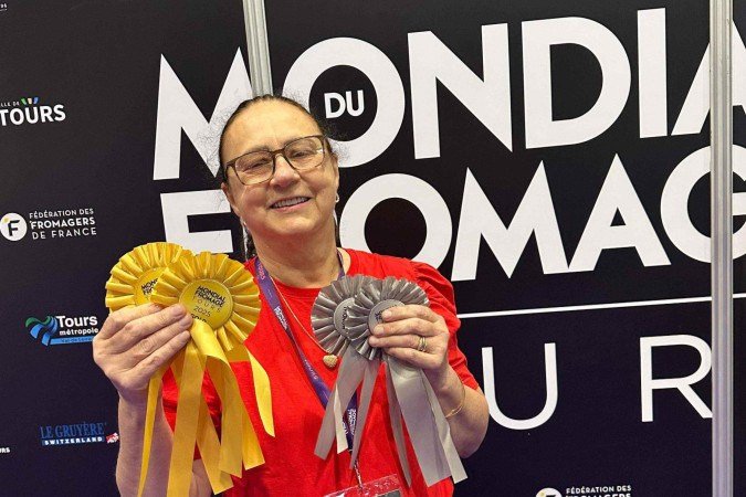 Projeto de queijos finos do Biopark Educação conquista quatro medalhas no Mundial da França - (crédito: Uai Turismo) Projeto de queijos finos do Biopark Educação conquista quatro medalhas no Mundial da França - (crédito: Uai Turismo)