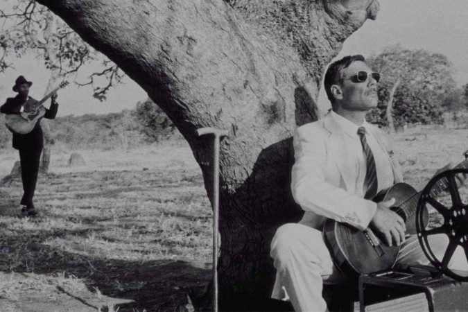 Cena do filme O encontro de Cego Aderaldo e Robert Johnson, dirigido por Jesivan Ribeiro - (crédito: Divulgação) Cena do filme O encontro de Cego Aderaldo e Robert Johnson, dirigido por Jesivan Ribeiro - (crédito: Divulgação)