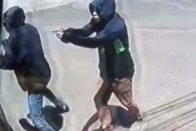 Dupla estava armada e fugiu a pé -  (crédito: Material cedido ao Correio)