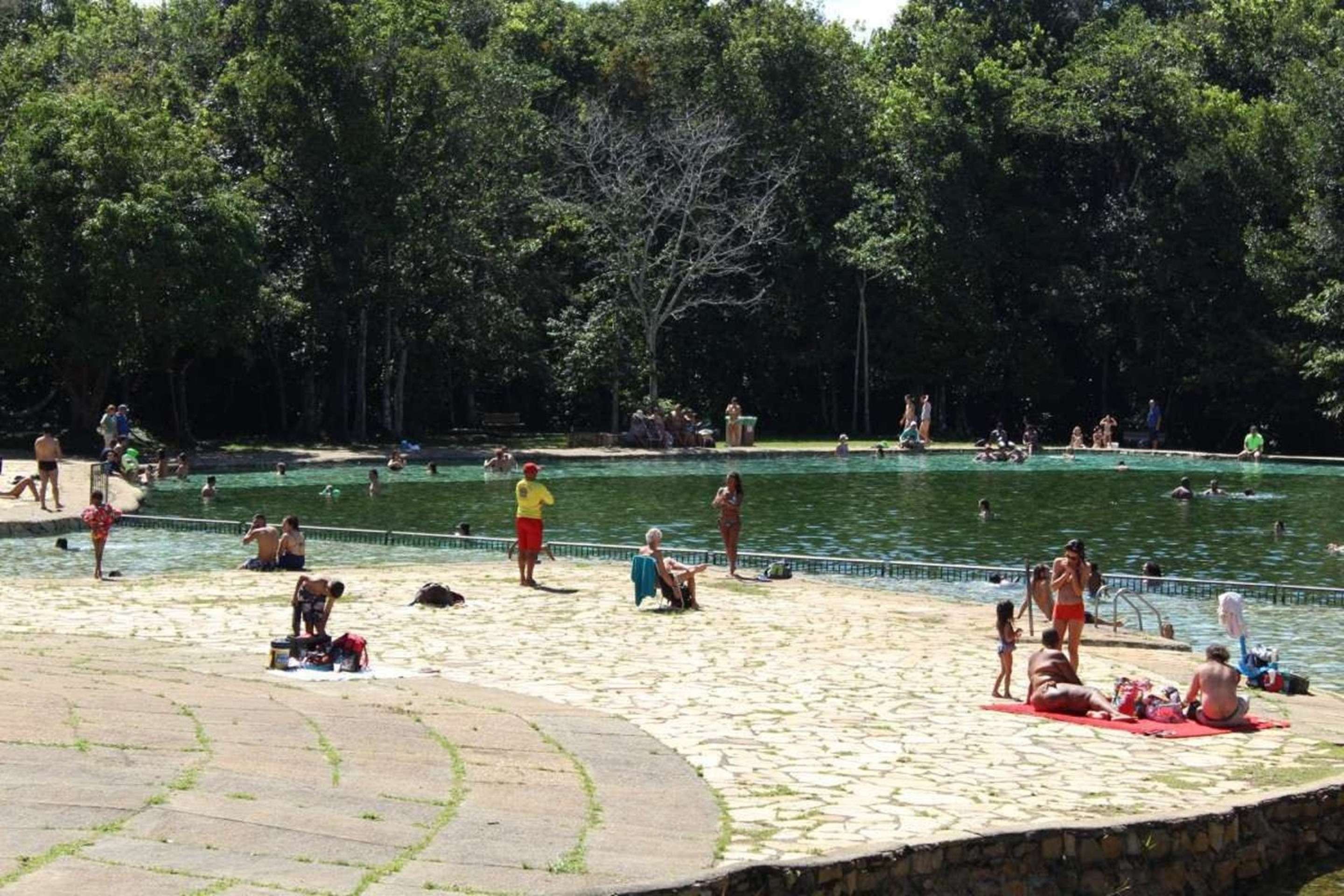 Parte da experiência na Água Mineral de Brasília é ter o contato com os animais