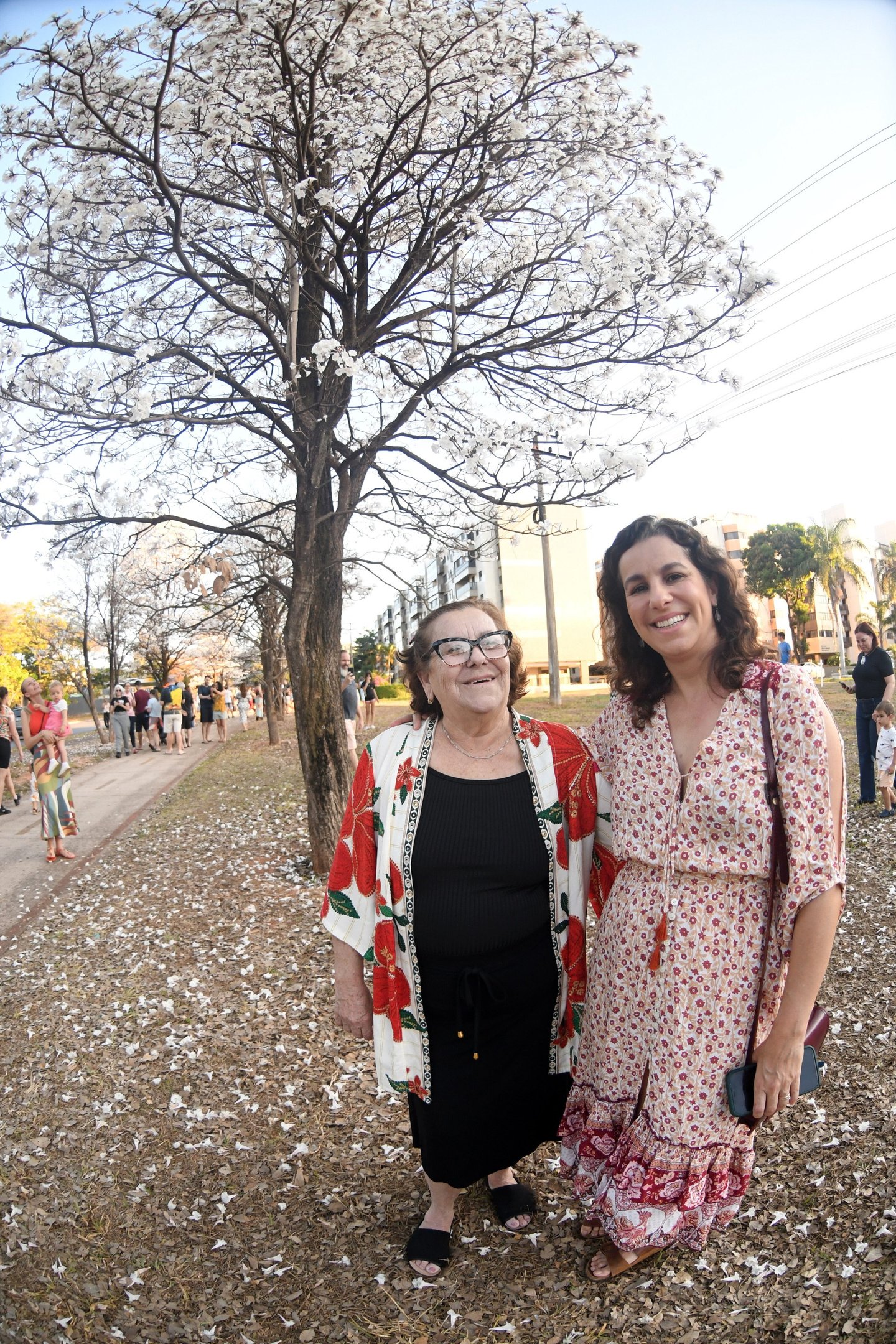 Larissa Guimarães e a mãe, Sonia Guimarães, que veio do Espírito Santo 