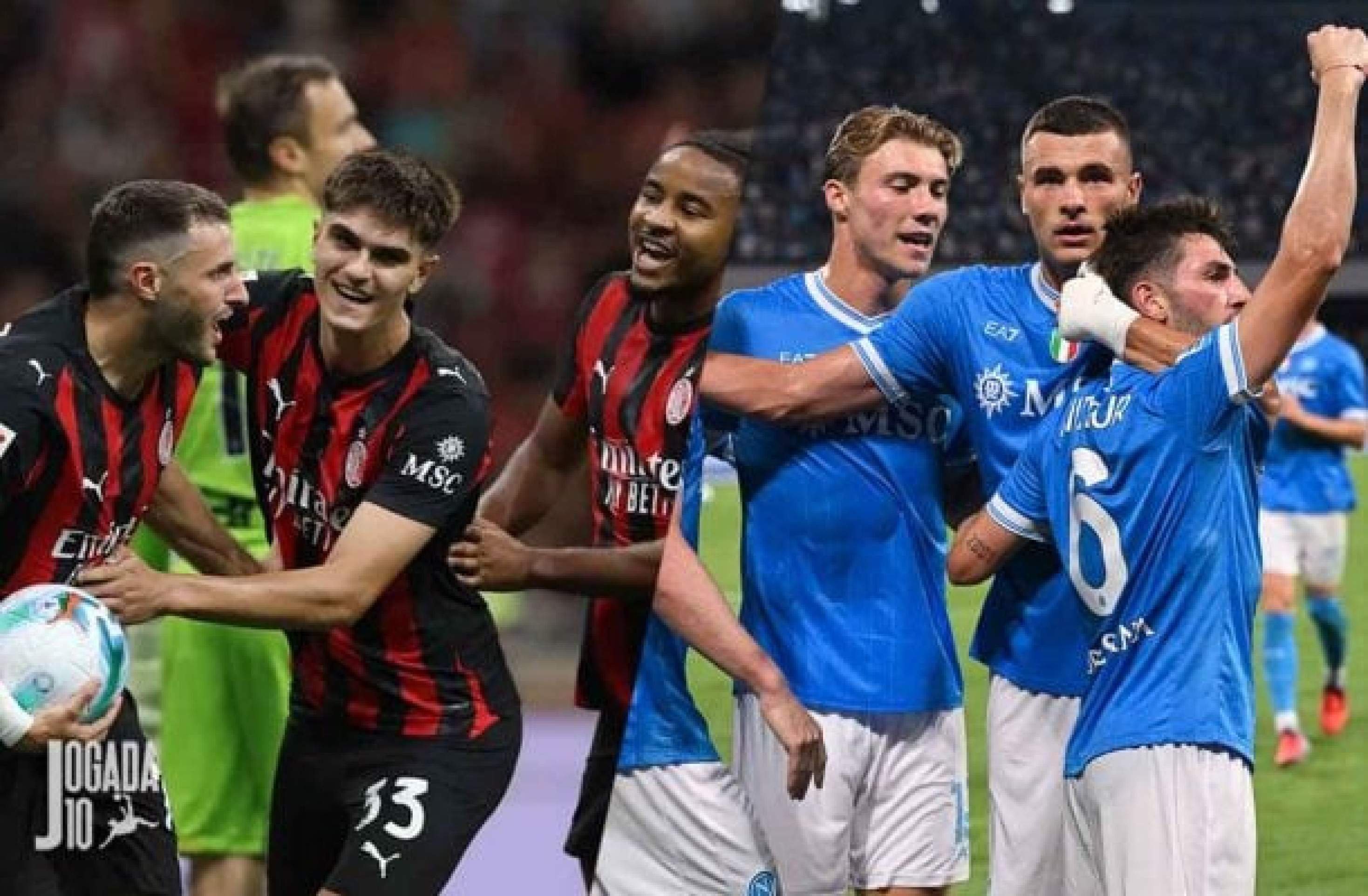 Milan x Napoli: onde assistir, escalações e arbitragem