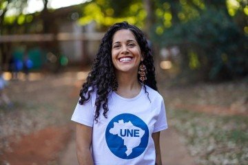 Bianca Borges. Presidenta da União Nacional dos Estudantes (UNE)
 -  (crédito: Divulgação )