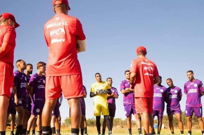 Octacampeão do DF, o Brasília inicia a quinta rodada fora da zona de acesso à Série A: apenas dois clubes sobem para a primeira divisão -  (crédito: Divulgação/Brasília)