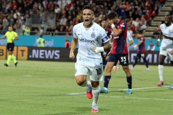 Cagliari e Internazionale mediram forças neste sábado, na região da Sardenha - (crédito: Foto: Enrico Locci / Getty Images) Cagliari e Internazionale mediram forças neste sábado, na região da Sardenha - (crédito: Foto: Enrico Locci / Getty Images)