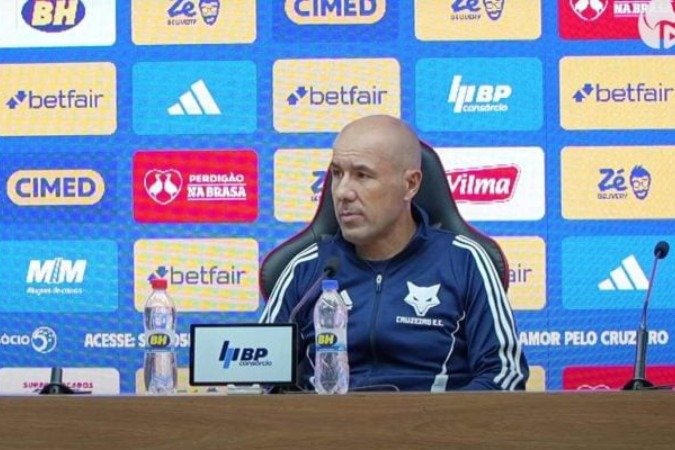 Leonardo Jardim aponta eficácia do Vasco em derrota do Cruzeiro - (crédito: Reprodução) Leonardo Jardim aponta eficácia do Vasco em derrota do Cruzeiro - (crédito: Reprodução)