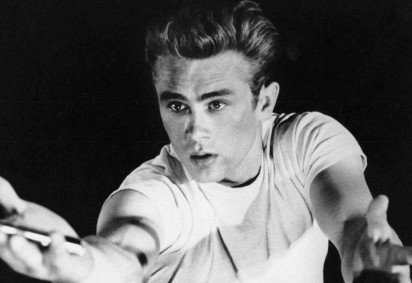 James Dean morreu aos 24 aos, em 1955 -  (crédito: Reprodução)
