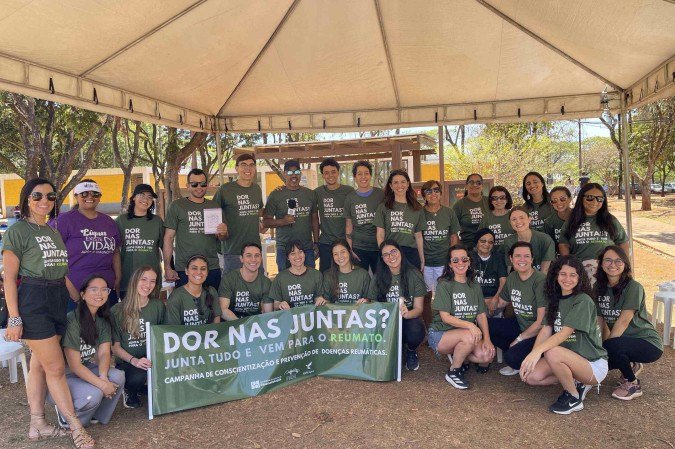 Ação nacional busca conscientizar pessoas sobre doenças que causam dor e comprometem a qualidade de vida - (crédito: Fotos: Davi Cruz/CB/DA Press) Ação nacional busca conscientizar pessoas sobre doenças que causam dor e comprometem a qualidade de vida - (crédito: Fotos: Davi Cruz/CB/DA Press)