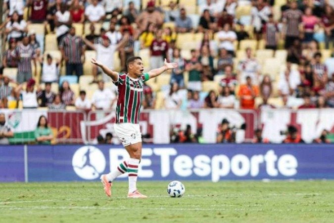Thiago Silva saiu nos minutos finais com dores na coxa direita - (crédito: Foto: Marina Garcia/Fluminense) Thiago Silva saiu nos minutos finais com dores na coxa direita - (crédito: Foto: Marina Garcia/Fluminense)