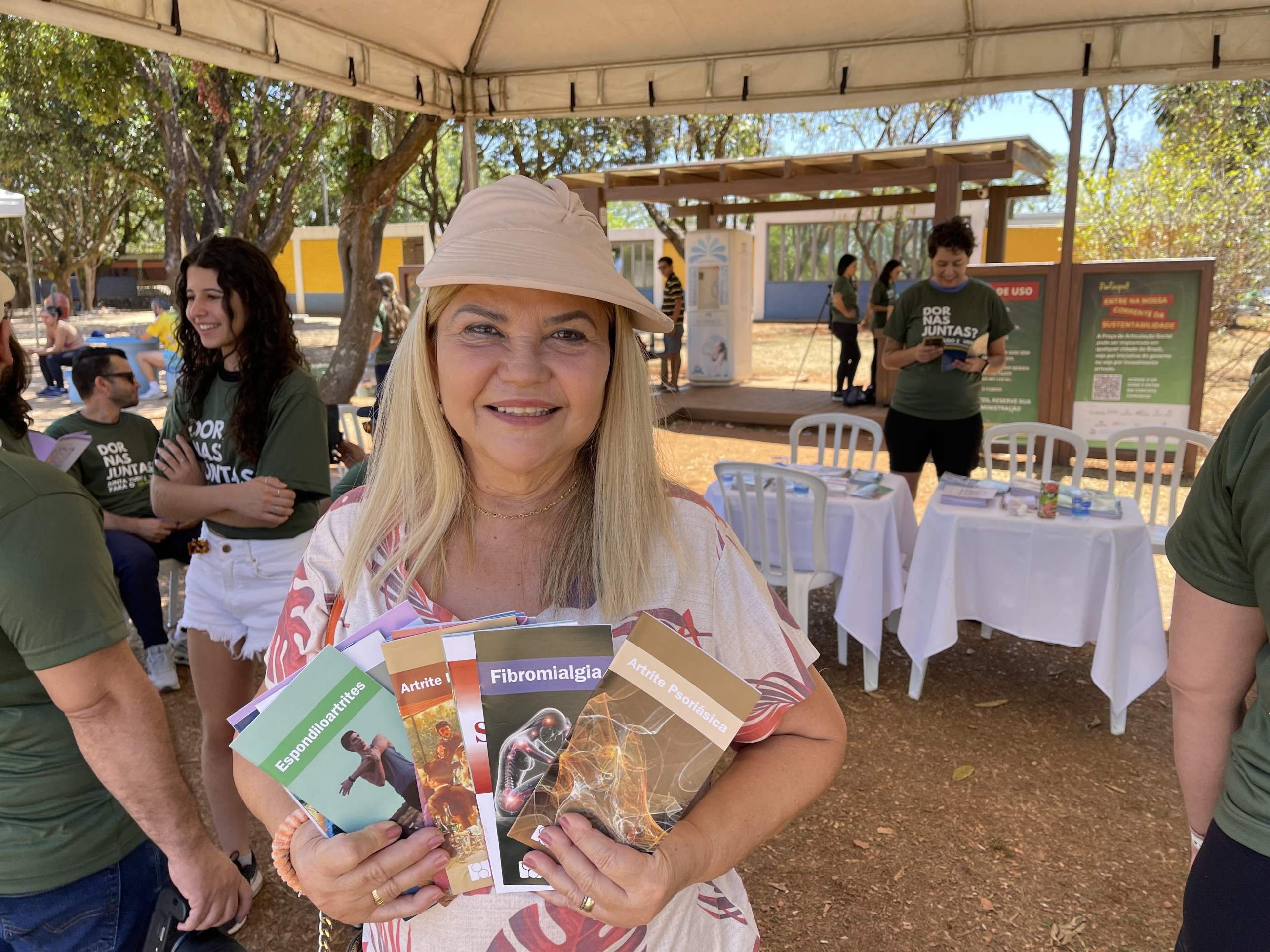 Lucimar declarou que busca manter a saúde em dia