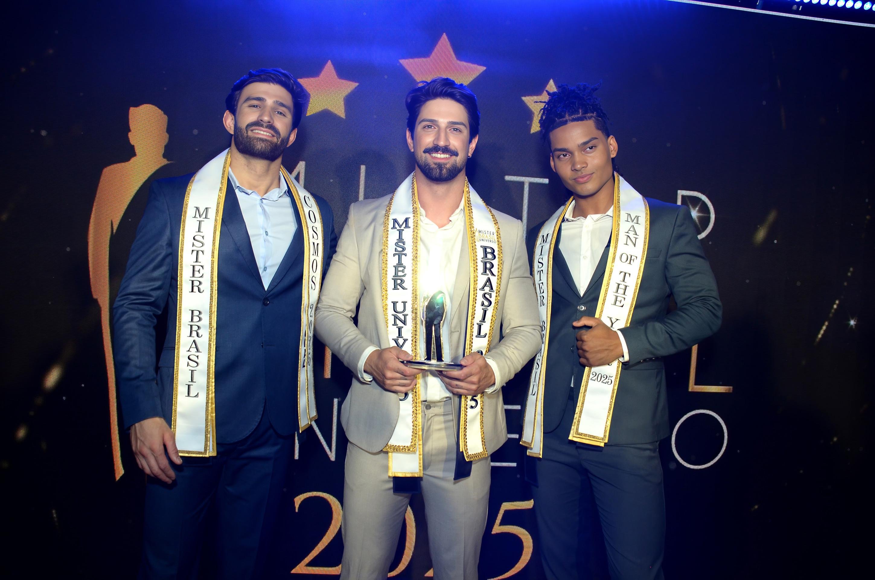 Top 3 do Mister Brasil Universo 2025