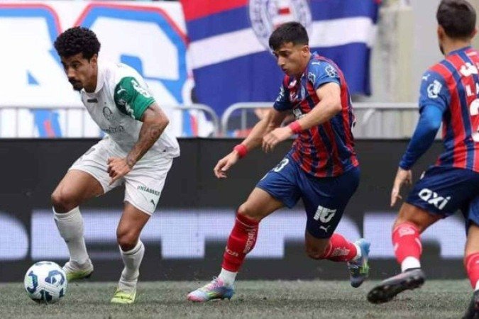 Lucas Evangelista pode passar por cirurgia no Palmeiras - (crédito: Foto: Cesar Greco/Palmeiras) Lucas Evangelista pode passar por cirurgia no Palmeiras - (crédito: Foto: Cesar Greco/Palmeiras)