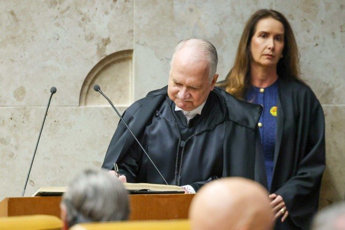 Cerimônia de posse do ministro Edson Fachin como presidente do STF -  (crédito:  Gustavo Moreno/STF)