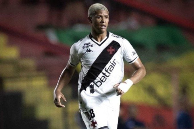 Pilar desde retorno, Barros desfalca o Vasco contra o Palmeiras -  (crédito: Foto: Matheus Lima/Vasco)