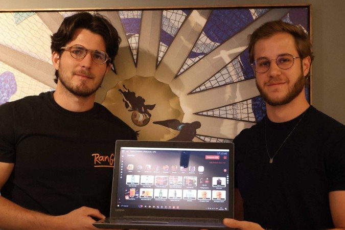 Davi Rehem e Hugo Salomão são as mentes por trás do bem-sucedido RanGo - (crédito: Bruna Gaston CB/DA Press) Davi Rehem e Hugo Salomão são as mentes por trás do bem-sucedido RanGo - (crédito: Bruna Gaston CB/DA Press)