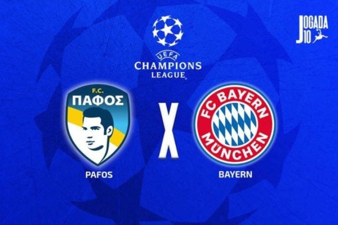 Pafos, em casa, recebe o Bayern pela Champions. Serpa um duelo David Luiz x Kane - (crédito: Foto: Arte Jogada10) Pafos, em casa, recebe o Bayern pela Champions. Serpa um duelo David Luiz x Kane - (crédito: Foto: Arte Jogada10)