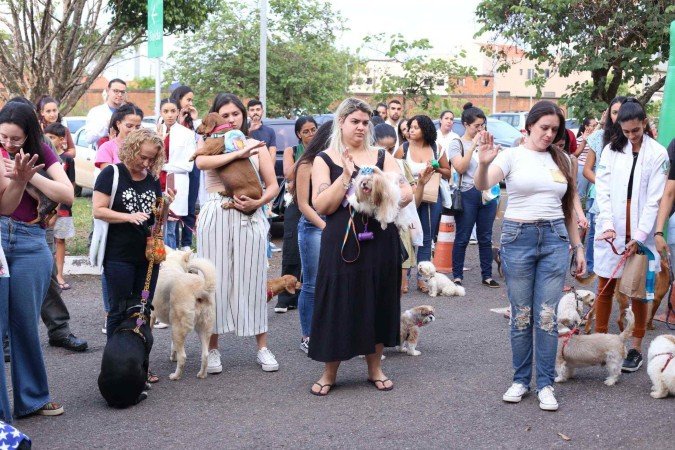 UCB celebra Dia de São Francisco com bênção e vacinação de pets  -  (crédito: Divulgação/UCB)