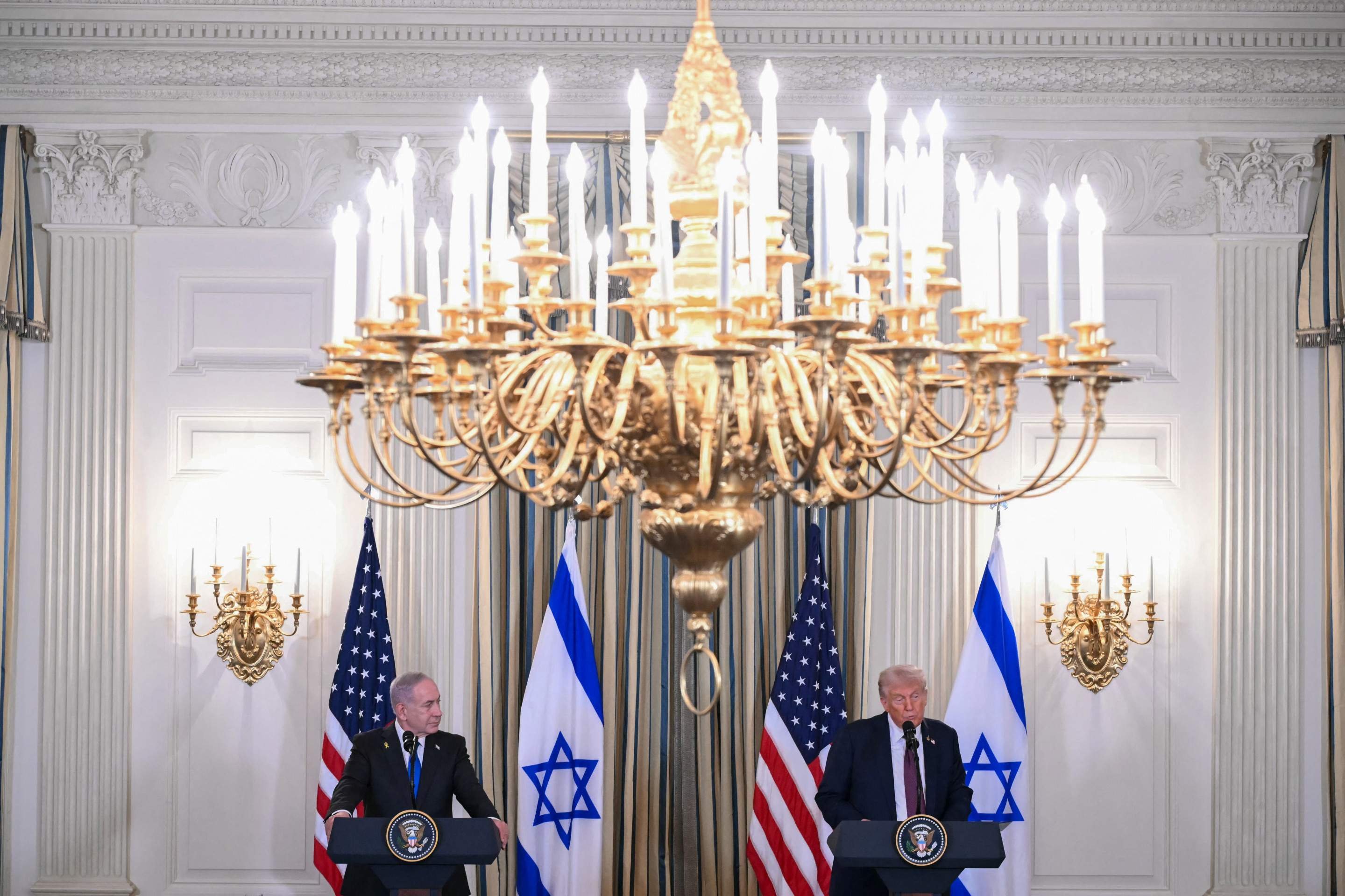 Donald Trump e Benjamin Netanyahu revelam plano de paz para Gaza