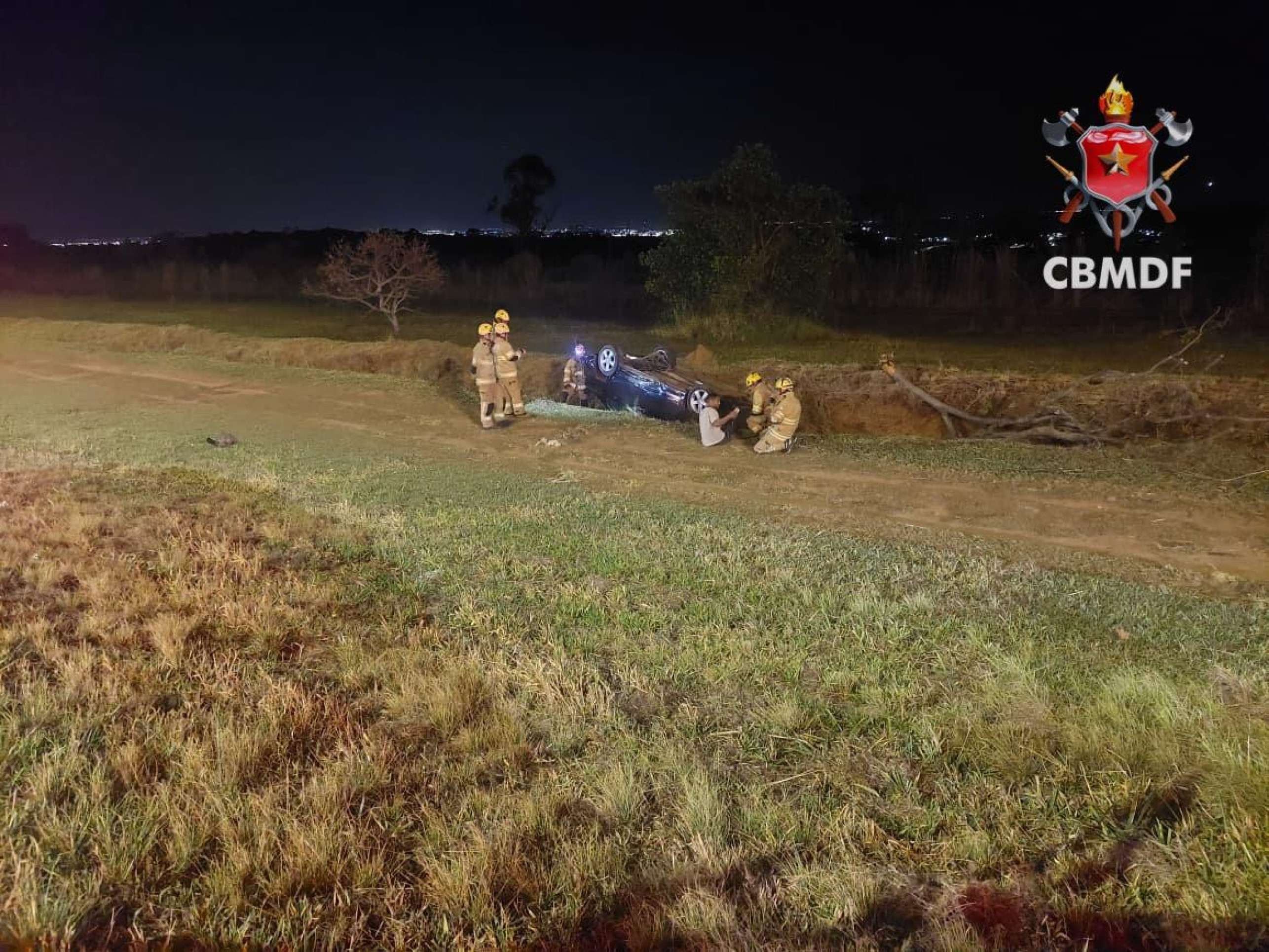Outra capotagem ocorreu na BR-040 no último domingo 