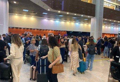 No grupo Transportes, o principal impacto individual veio da passagem aérea, que subiu 12,71% e respondeu por 0,09 ponto percentual do índice do mês -  (crédito: Gabriel Ferreira / Tupi) -No grupo Transportes, o principal impacto individual veio da passagem aérea, que subiu 12,71% e respondeu por 0,09 ponto percentual do índice do mês -  (crédito: Gabriel Ferreira / Tupi)