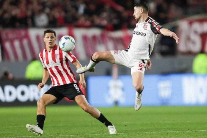 Estudiante e Flamengo, pelas quartas de final da Libertadores -  (crédito: Foto: Gilvan de Souza /CRF)