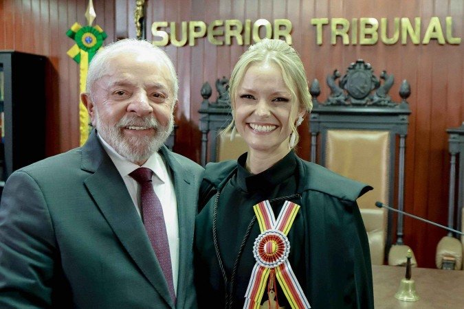 Lula indicou a ministra na vaga que é ocupada pela advocacia - (crédito: Ricardo Stuckert/PR) Lula indicou a ministra na vaga que é ocupada pela advocacia - (crédito: Ricardo Stuckert/PR)