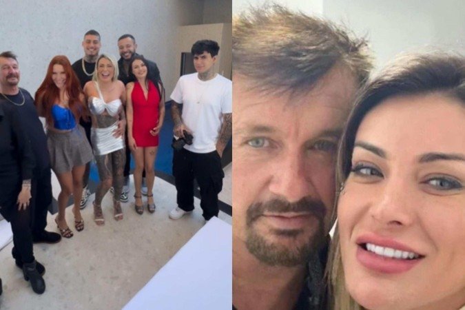 Andressa Urach choca ao postar vídeo adulto com pai e irmã: 'Família unida' -  (crédito: Reprodução/Instagram)