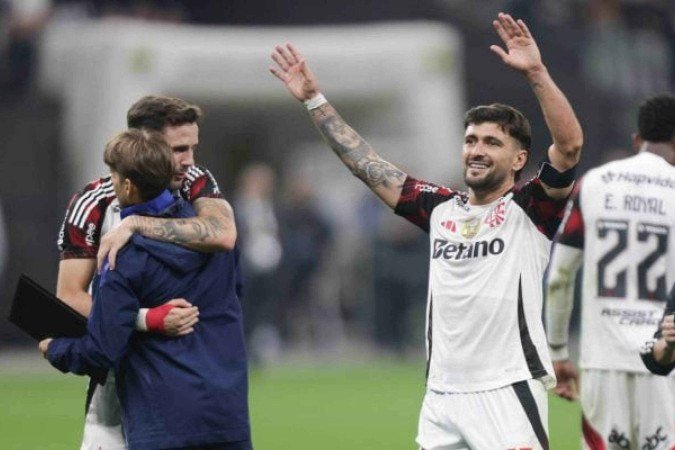 Arrascaeta é um dos destaques do Flamengo na temporada -  (crédito: Foto: Gilvan de Souza/Flamengo)