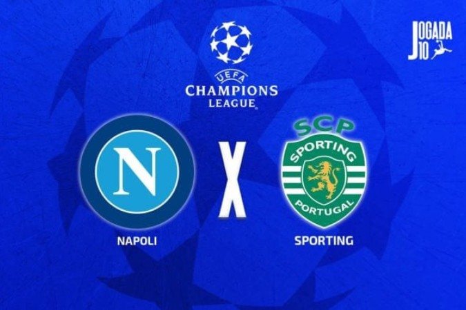 Sporting goleou na estreia e tenta se manter no Top8. Napoli busca os primeiros pontos - (crédito: Foto: Arte Jogada10) Sporting goleou na estreia e tenta se manter no Top8. Napoli busca os primeiros pontos - (crédito: Foto: Arte Jogada10)
