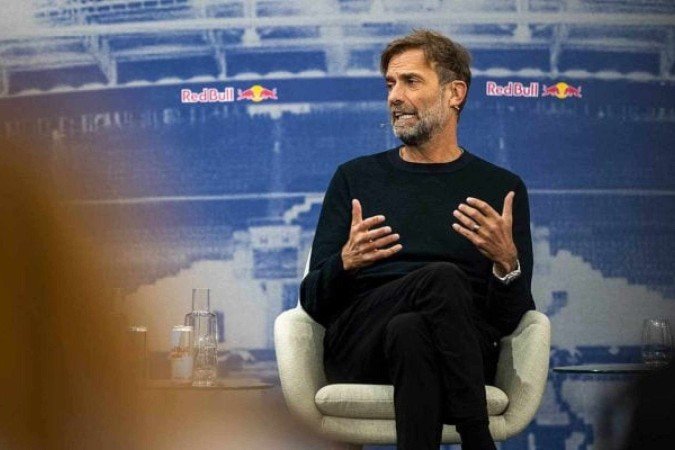 Klopp não é mais treinador e agora atua fora das quatro linhas - (crédito: Foto: Joerg Mitter/Red Bull Content Pool via Getty Images) Klopp não é mais treinador e agora atua fora das quatro linhas - (crédito: Foto: Joerg Mitter/Red Bull Content Pool via Getty Images)