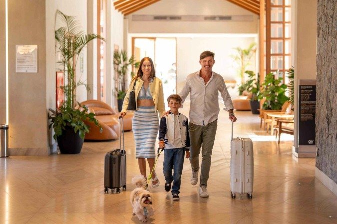 Afeto que viaja junto: pets ganham espaço em resorts no Brasil -  (crédito: Uai Turismo)
