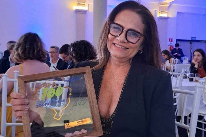 Ana Dubeux: 100  Admirados Jornalistas Brasileiros de 2025  -  (crédito: Arquivo pessoal)