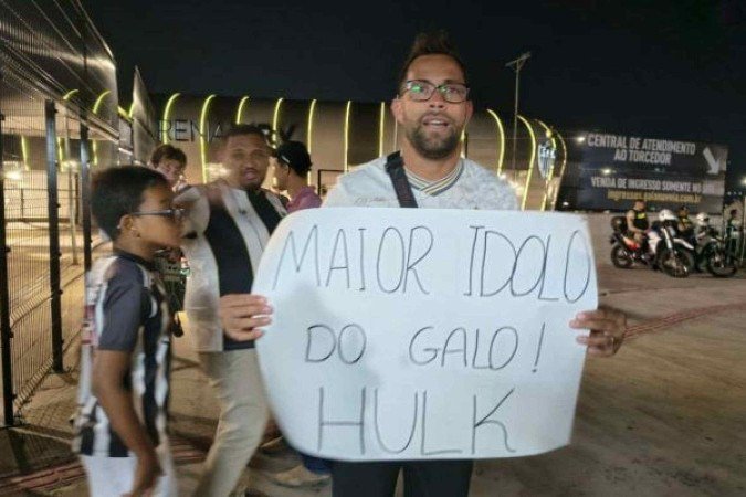 Hulk é um ícone do Galo. E precisa ser preservado - (crédito: Foto: betinho Marques) Hulk é um ícone do Galo. E precisa ser preservado - (crédito: Foto: betinho Marques)