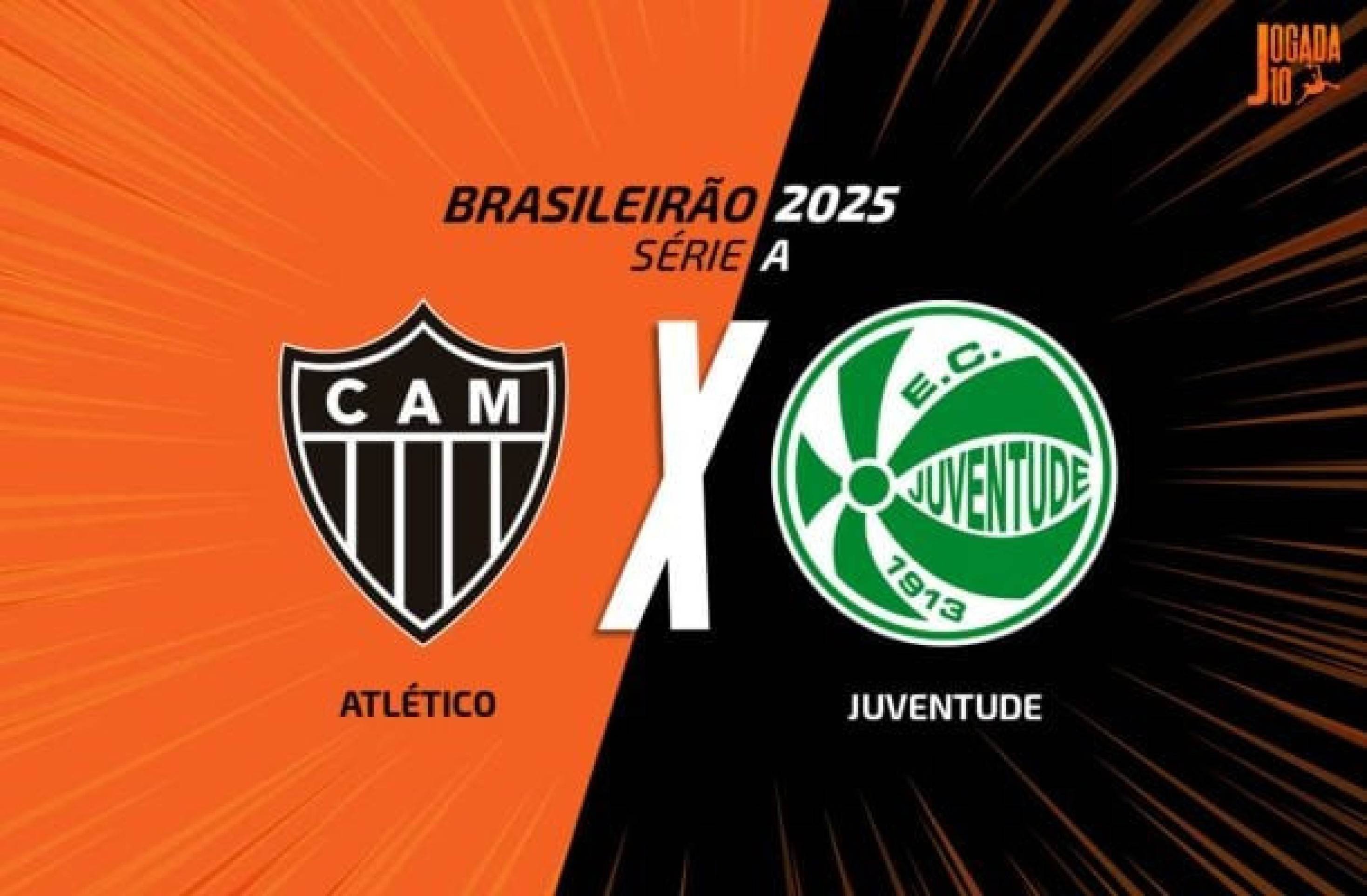 Atlético x Juventude, AO VIVO, com a Voz do Esporte, às 20h