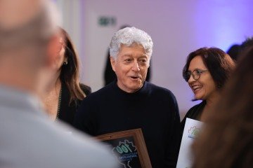 Caco Barcellos, escolhido o Mais Admirado da Imprensa Brasileira no Prêmio +100 Admirados Jornalistas 2025