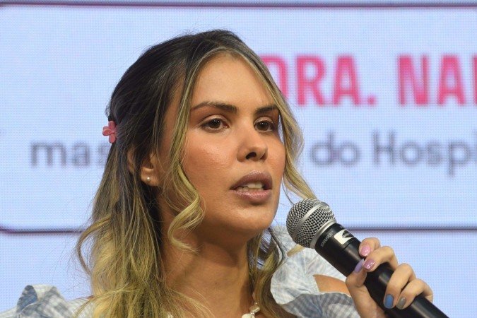 Nadya Guimarães, do Hospital Anchieta, destacou que o acesso à informação de qualidade é fundamental para a prevenção, o diagnóstico precoce e o tratamento da doença -  (crédito:  Ed Alves CB/DA Press)