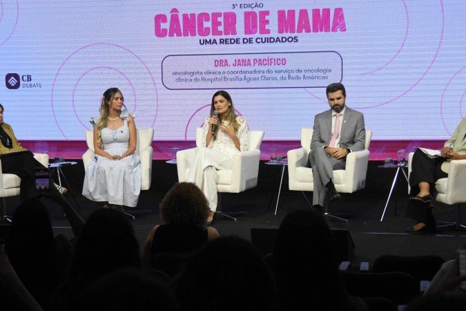 Painelistas debatem sobre os caminhos para o cuidado integral -  (crédito: Fotos: Ed Alves CB/DA Press)