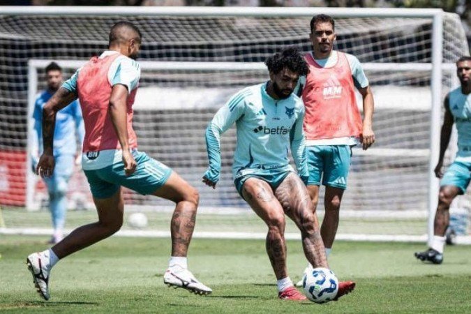 Gabigol retorna de suspensão justamente contra o Flamengo -  (crédito: Gustavo Aleixo / Cruzeiro)