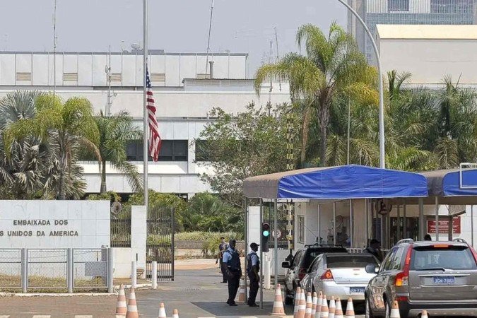 Embaixada dos Estados Unidos no Brasil -  (crédito: Marcello Casal Jr/Agência Brasil)