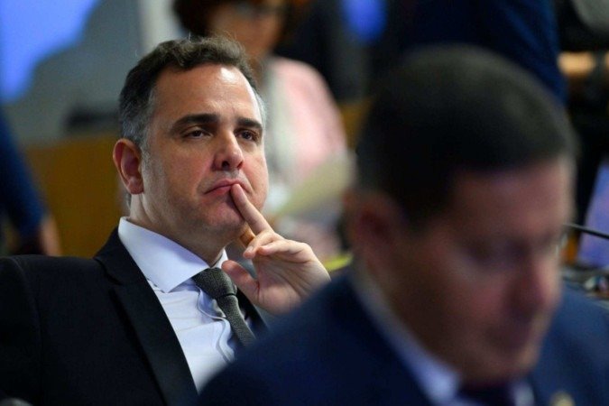 Pacheco afirmou que sua candidatura ao governo de Minas ainda está em discussão, e depende de articulações partidárias - (crédito: Platobr Politica) Pacheco afirmou que sua candidatura ao governo de Minas ainda está em discussão, e depende de articulações partidárias - (crédito: Platobr Politica)