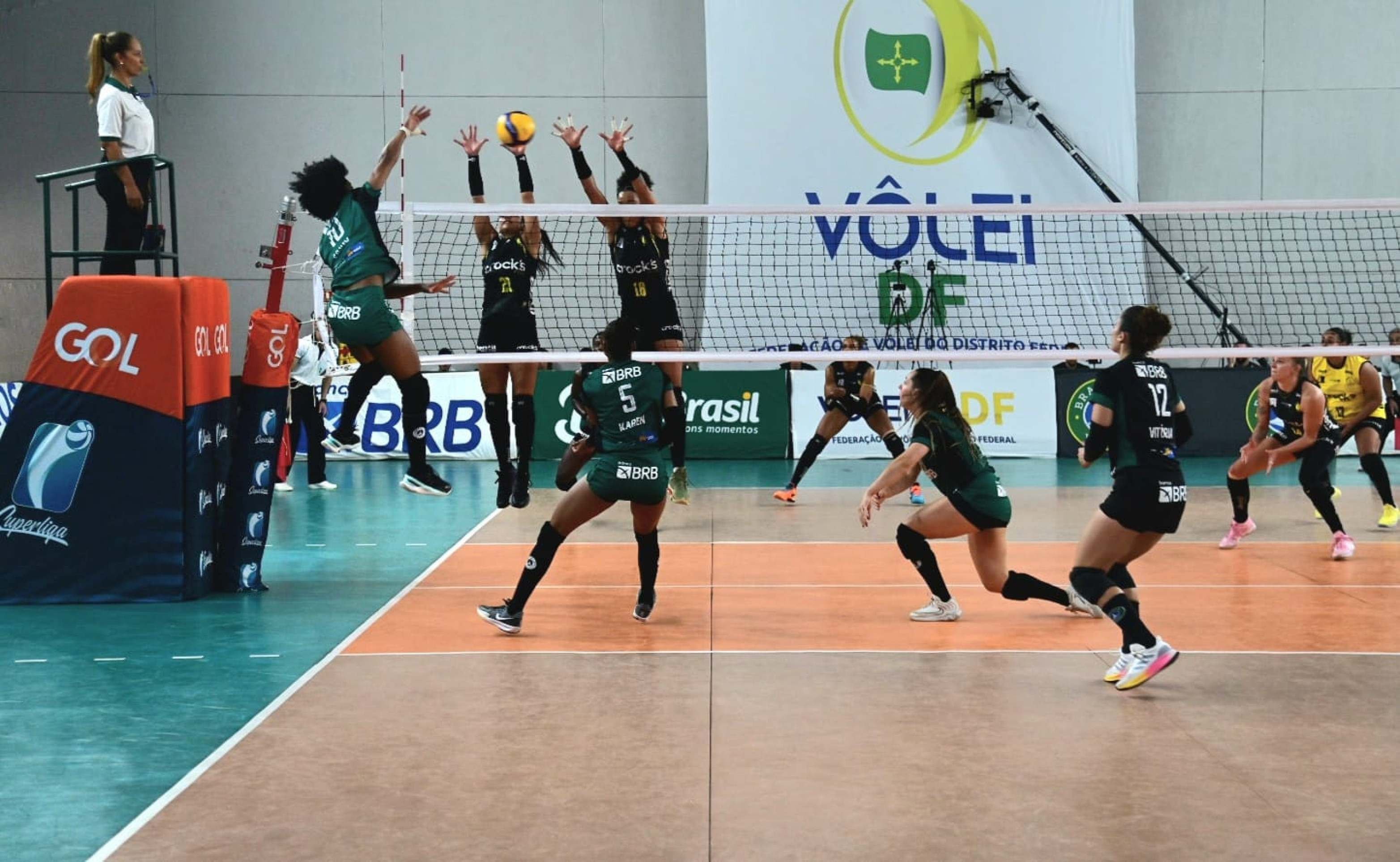 Brasília Vôlei enfrenta Minas em novo teste para a Superliga Feminina